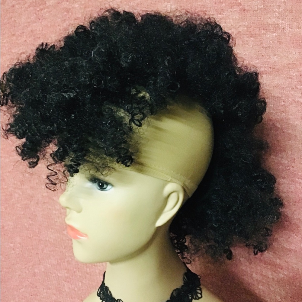 Curly Clipping Hair Extension Hairpiece for Girls